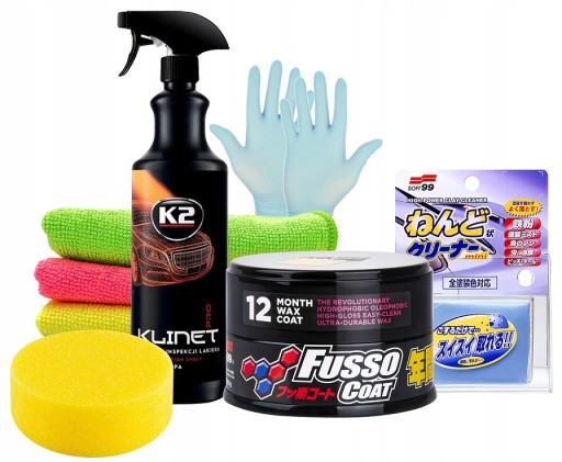 SOFT99 НОВОЕ FUSSO COAT 12M ВОСК ТЕМНЫЙ ВОСК IPA ГЛИНА