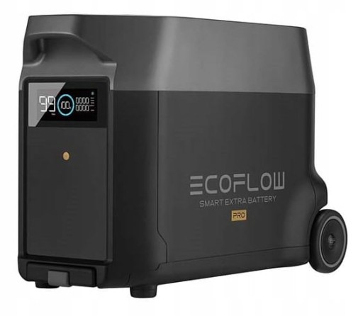 Акумулятор для EcoFlow Delta Pro Додатковий акумулятор для станції, чорний