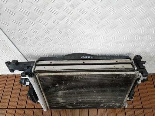 OPEL ASTRA IV J 09-05 1.6 CDTI radiator fan KOMPLET 13250332 OE