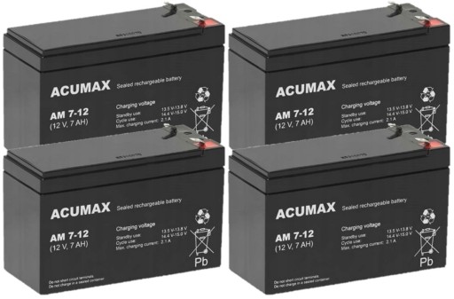 КОМПЛЕКТ АККУМУЛЯТОРОВ RBC8 ДЛЯ ИБП APC 4x AM 7-12