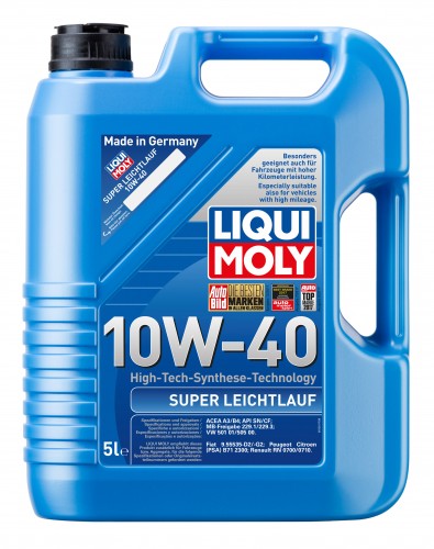 Масло Liqui Moly Super Leichtlauf 10W40 5L