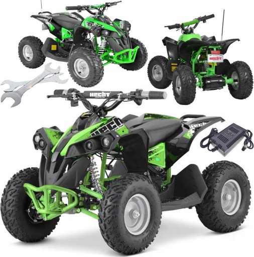 Quad HECHT 51060 GREEN Чорний, Зелений