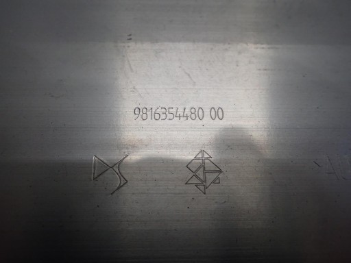 träger unter Stoßstange heck CITROEN DS7 2018