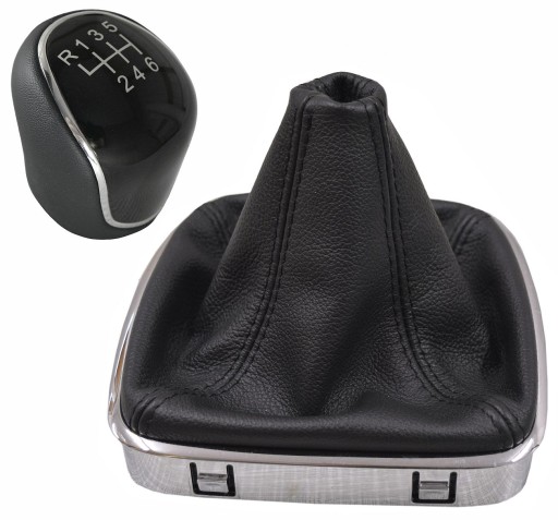 085 - Ford S-Max і MK1 06-09 Ручка перемикання передач сильфон шкіра