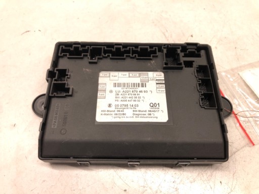 LORK-1273-54953 - Драйвер модуля mercedes w221 a2218704693