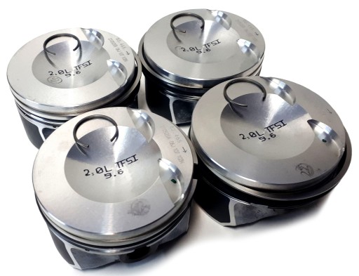 B13583 - KPL 4X Поршні AUDI A3 VW GOLF 5 6 PASSAT B6 B7 2.0