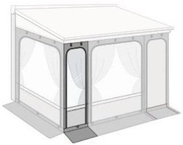 FIA08364B01- - Панель передня стіна FIAMMA PRIVACY ROOM 50 см