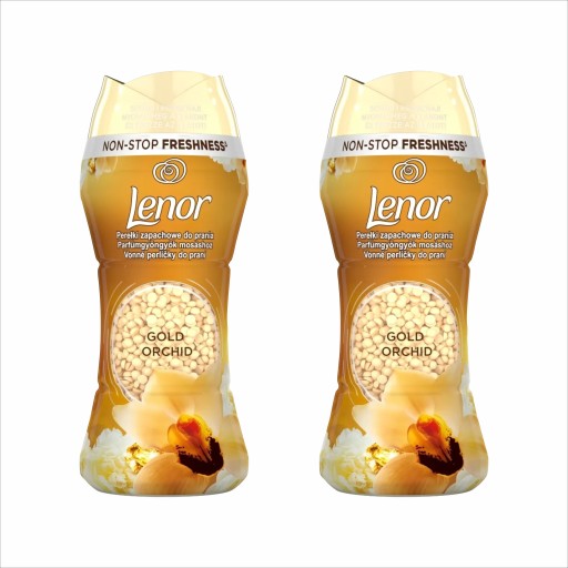 2x LENOR VONNÁ PERLIČKA 210G GOLD ORCHID UNSTOPPABLES GRANULE