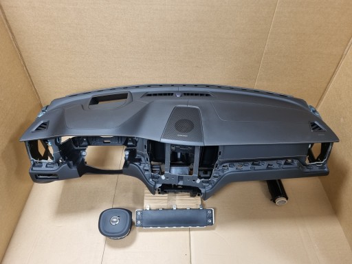 68736362+9 - Volvo xc60 ii дошка шкіряна консоль оригінальна подушка безпеки водія коліна пасажира