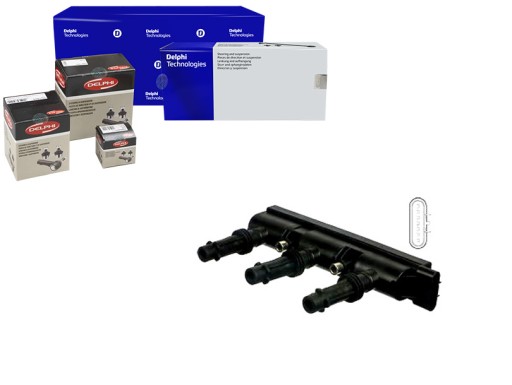 GN10477-12B1 - Катушка зажигания opel corsa 1.0 10- delphi + система помощи при столкновении v34 в бардачке - инструкция, инструкция