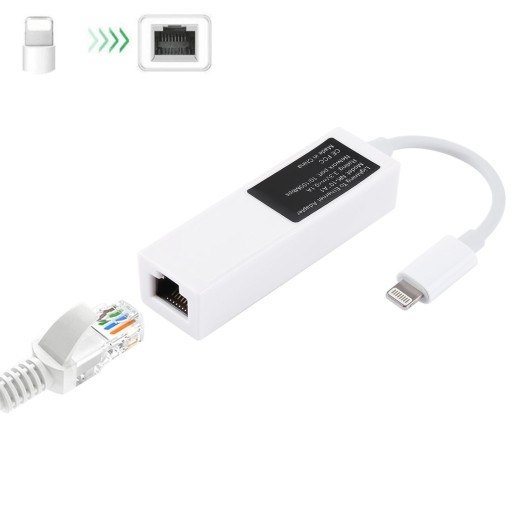СЕТЕВОЙ АДАПТЕР LIGHTNING ETHERNET RJ45 NK107A1