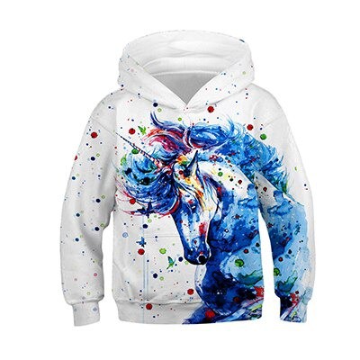 ДИТЯЧА ТОЛСТОВКА UNICORN 3D UNICORN 3XL