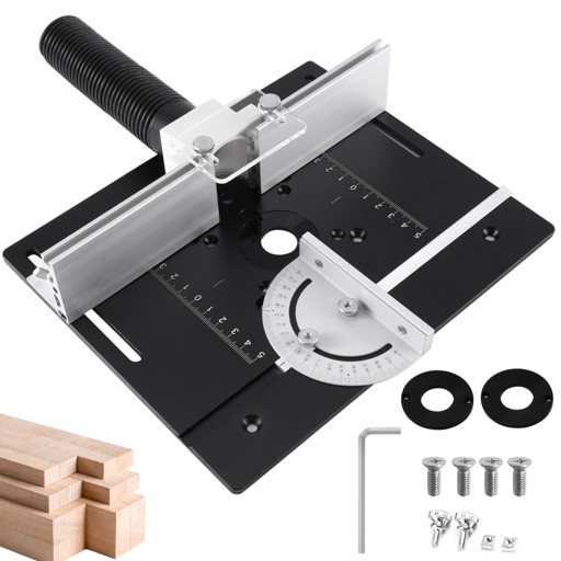 АЛЮМІНІЄВА ПЛАСТИНА ДЛЯ ФРЕЗЕРНОГО СТАНУ ВСТАВКА НАСТОЛЬНОЇ ПЛАСТИНИ