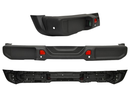 6QE17RXFAC 68295349AC - ПЛАСТИКОВИЙ БАМПЕР WRANGLER JL SAHARA RUBICON PDC