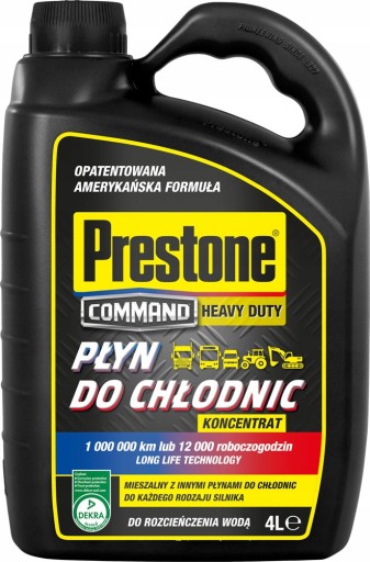 КОНЦЕНТРАТ PRESTONE COMMAND HD ДЛЯ ХОЛОДИЛЬНИКОВ 4Л