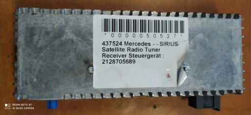 amplifier TUNER SIRIUS MERCEDES A2128705689