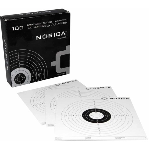 Мішені паперові NORICA 14х14 см 100 шт