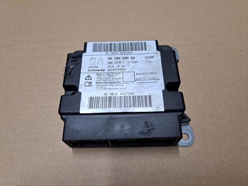 МОДУЛЬ ПОДУШКИ БЕЗПЕКИ CITROEN C3 III 9818958080 (3)