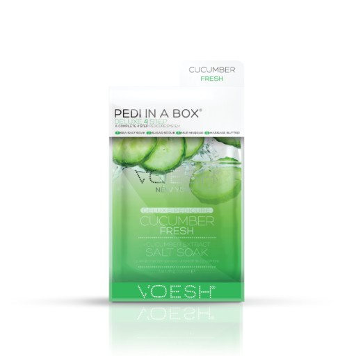 VOESH Cucumber Deluxe Sada pre Pedikúra 4 Kroky