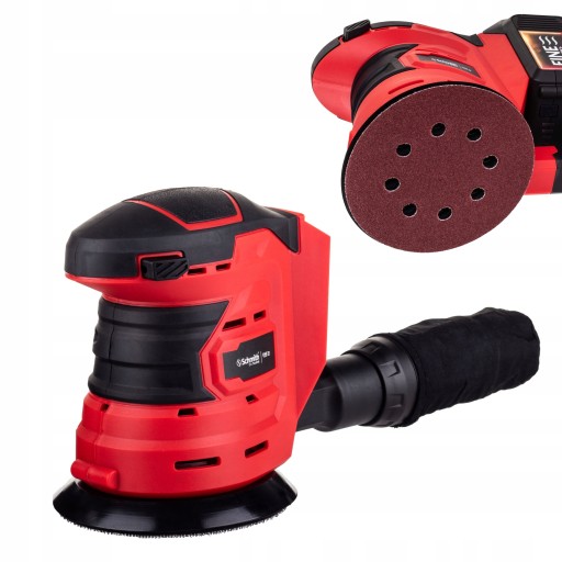 ЭКСЦЕНТРИКОВАЯ ШЛИФОВАЛЬНАЯ МАШИНА 125 ММ БЕЗЩЕТОЧНАЯ SCHMITH