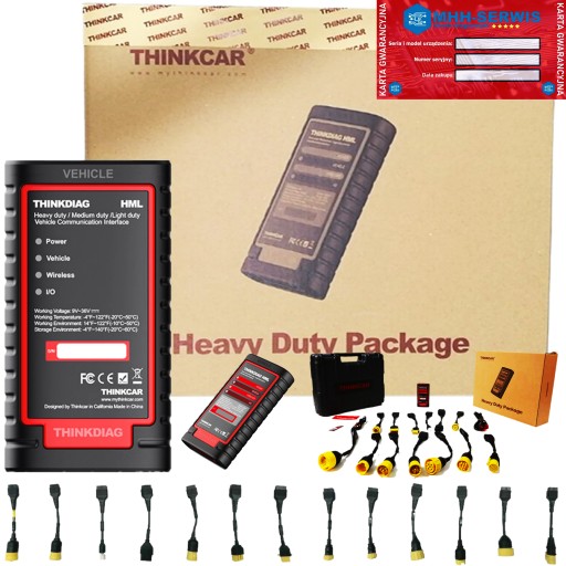 THINKTOOL HML TRUCKS HD3 + АДАПТЕРЫ