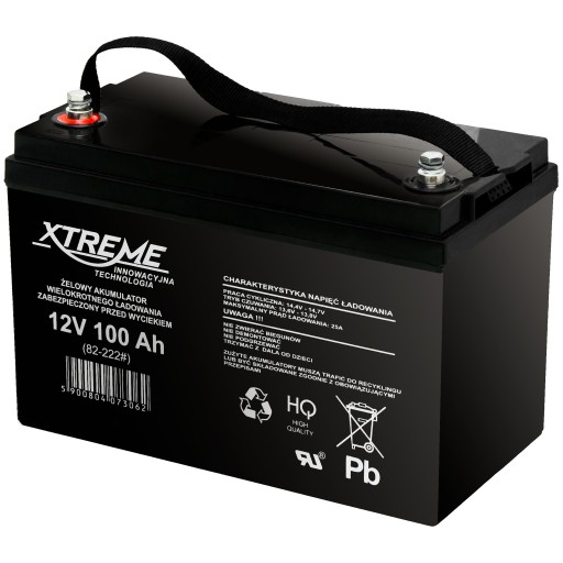 Гелевий акумулятор 12v 100ah кемпер яхта човен фотоелектричне джерело живлення