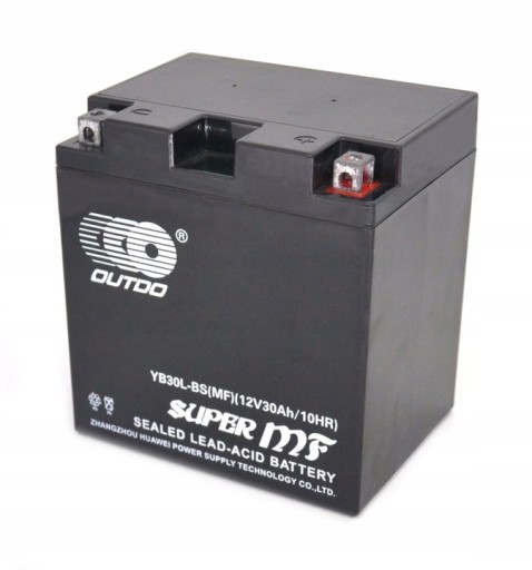Акумулятор Outdo YB30L-BS 30AH 400A GEL