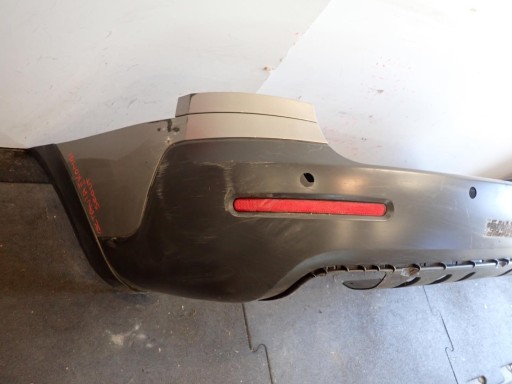 bumper rear part rear SKODA OCTAVIA II 2004- SCOUT KOMBI 1Z9807421D