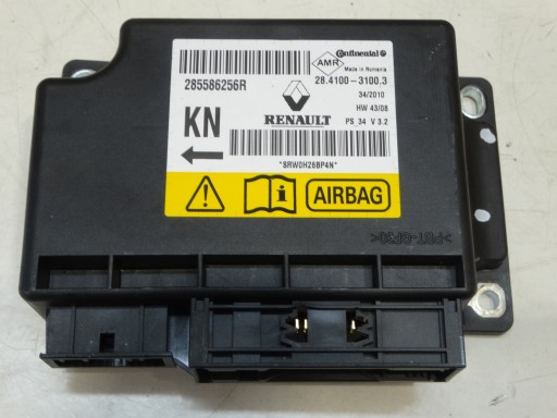 modulo SENSOR airbag airbag RENAULT SCENIC III 09-13R. 285586256R