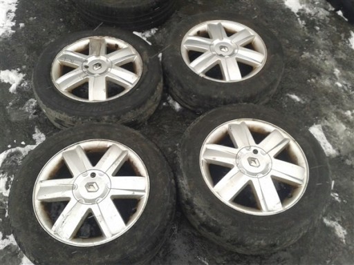 ЛЕГКОСПЛАВНЫЕ ДИСКИ 16 RENAULT SCENIC 2 ЛЕГКОСПЛАВНЫЕ ДИСКИ