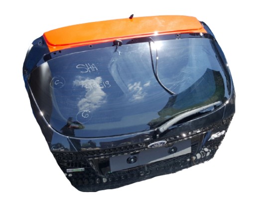 FORD FIESTA MK7 2013-2017 ЗАДНИЙ КАПОТ ABSOLUT ЧЕРНЫЙ1