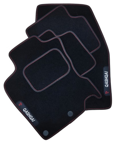 NISSAN QASHQAI II 13-20 автомобільні килимки з вишивкою