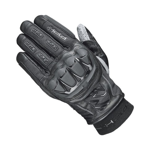 ЧЕРНЫЕ КОЖАНО-ТЕКСТИЛЬНЫЕ ПЕРЧАТКИ HELD SAMBIA R.9