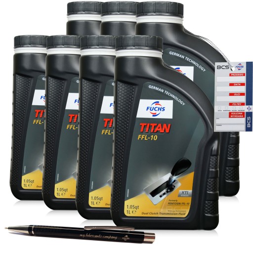 Масло fuchs titan pentosin ffl-10 7 литров для коробки передач dsg mb 236.22 7л