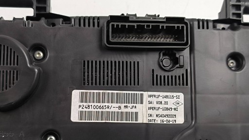 dials clock 248100665R RENAULT GRAND SCENIC IV