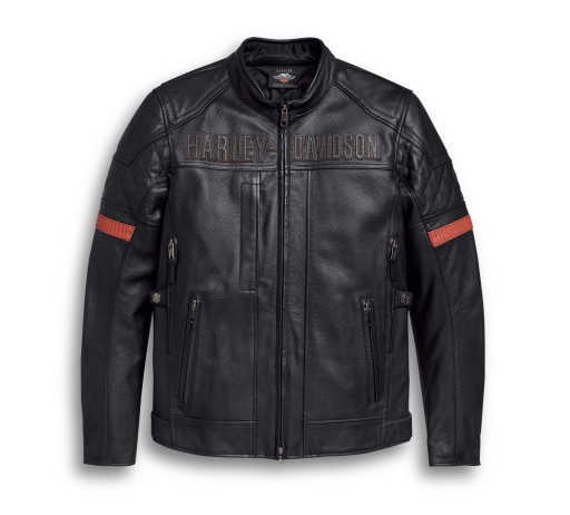 КУРТКА МУЖСКАЯ КОЖАНАЯ VANOCKER HARLEY DAVIDSON M