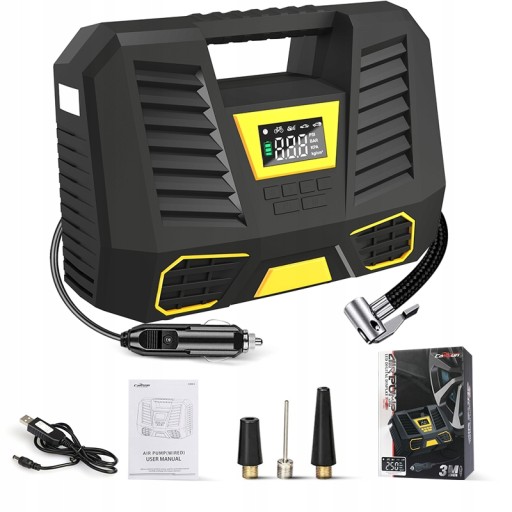 Портативний повітряний компресор 150PSI для накачування шин