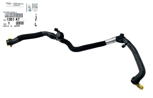 1351KT - ШЛАНГ РАДІАТОРА ДАТЧИК PEUGEOT 407 607 2.7 HDI