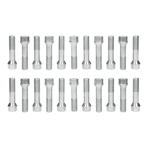 Болти 14x1. 5 для колісних дисків конус 60 мм набір 20шт