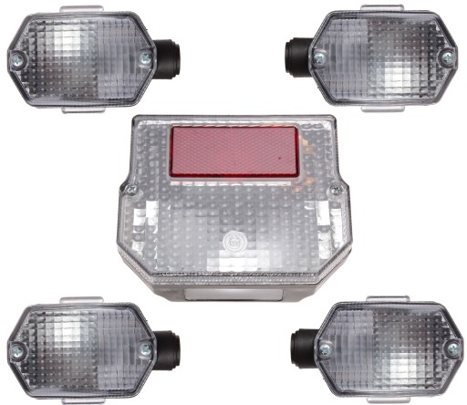 567657 - MZ ETZ SIMSON S51 задний фонарь поворотники Белый