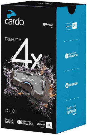 ДОМОФОН CARDO FREECOM 4X DUO ДИНАМИКИ JBL!!!