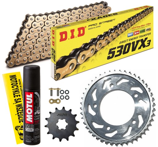 DID530VX3G&B-116 SUNF511-15 - ПРИВОДНОЙ КОМПЛЕКТ DID SUZUKI GSF 650S A BANDIT 05-06