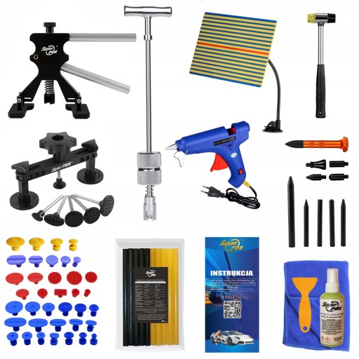 Комплект PDR для удаления вмятин на кузове автомобиля