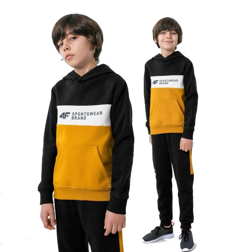 Дитячий світшот 4F розмір 158 різнокольоровий з довгим рукавом