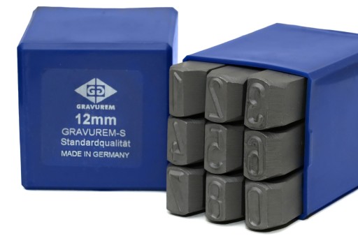 Маркер нумератор штампи цифри 0-9 Німеччина 12 мм