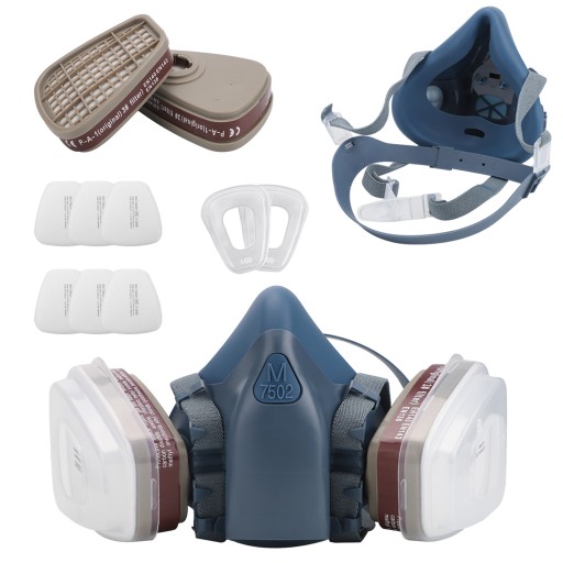 УЛЬТРАМЯГКАЯ АНТИПЫЛЕВАЯ МАСКА ДЛЯ КРАСКИ 2 ФИЛЬТРА