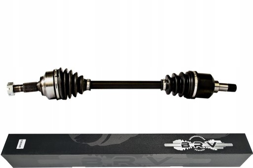 BRV001 - ПІВВІСЬ ЛІВИЙ PEUGEOT 607 2.0 HDI АВТОМАТ НОВИЙ