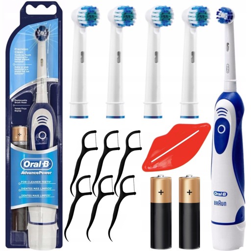 ELEKTRICKÁ ZUBNÁ KEFKA ORAL-B ADVANCE + DOPLNKY DB5