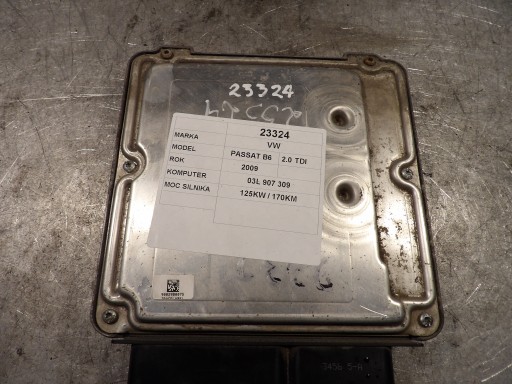 VW Passat B6 Centralina Motore 2,0TDI 03L907309 0281015029