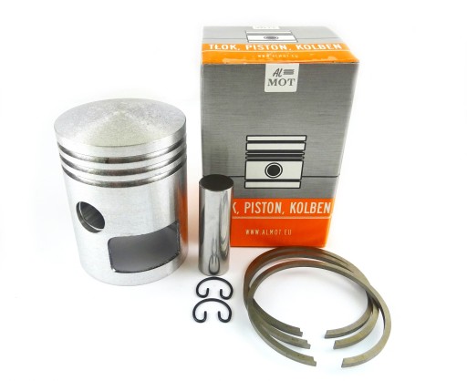 T11367/2L/KPL-Q - ПОРШЕНЬ CZ 350 AK20 ОВАЛЬНИЙ ЛІВИЙ 58.50 ММ ПОВНИЙ КОМПЛЕКТ